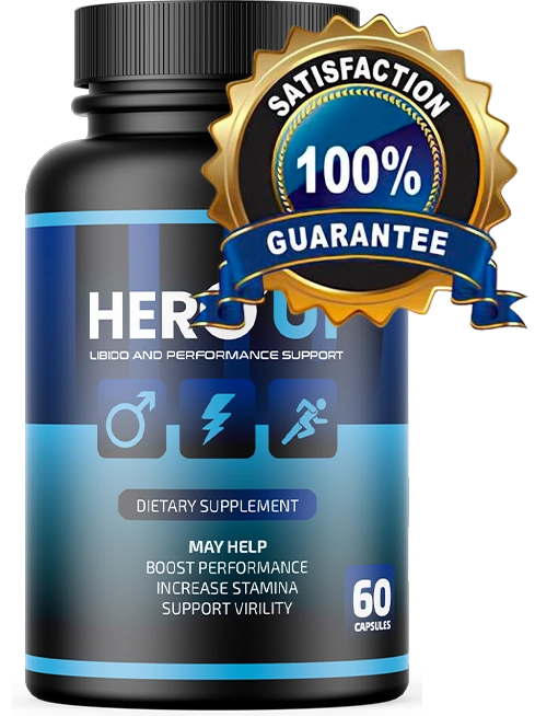 HeroUP natural male performance support supplement